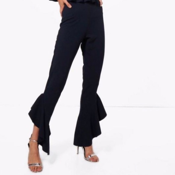 Boohoo Pants - boohoo Lucy Frill Trouser